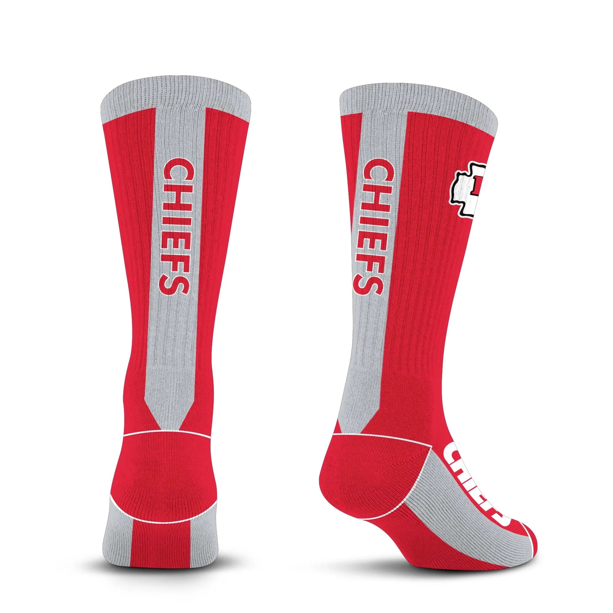 Kansas City Chiefs MVP Crew Socks Large